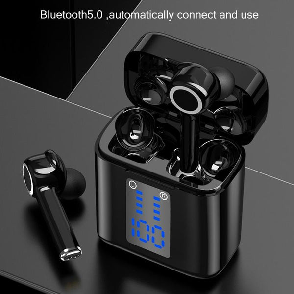 5D Stereo T And G Tg905 True Wireless Bluetooth Earphones With Led Display Wired Earphones