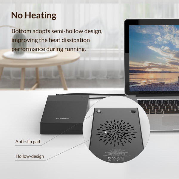 Three Point Five Inch Hard Drive Enclosure For Computers And Tablets Drive Enclosures & Docks