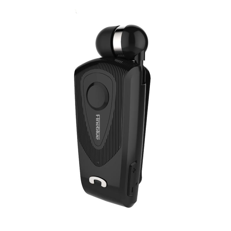 Retractable Bluetooth Headset With Caller Reminder And Anti Theft Vibration Headsets