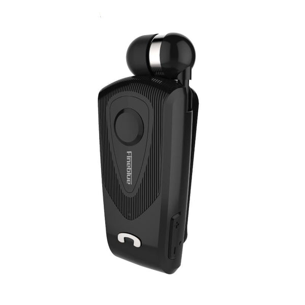 Retractable Bluetooth Headset With Caller Reminder And Anti Theft Vibration Headsets