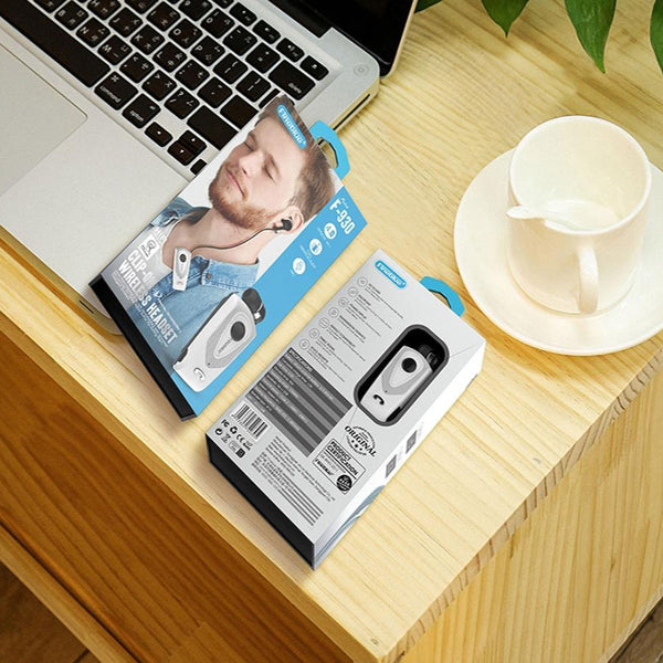 Retractable Bluetooth Headset With Caller Reminder And Anti Theft Vibration Headsets