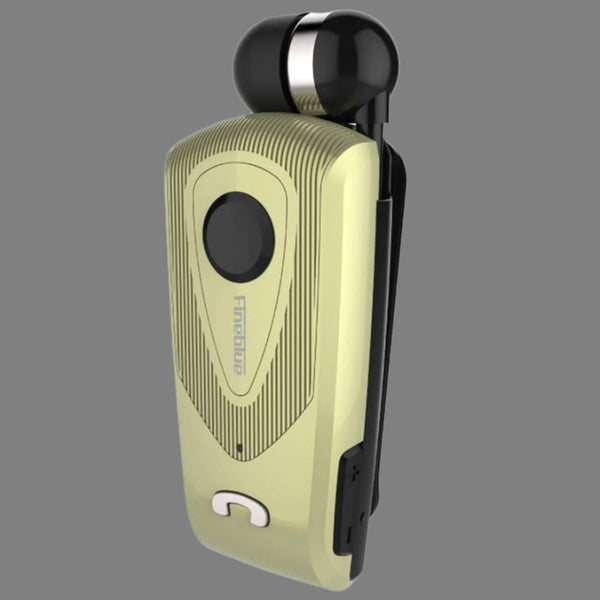 Retractable Bluetooth Headset With Caller Reminder And Anti Theft Vibration Headsets