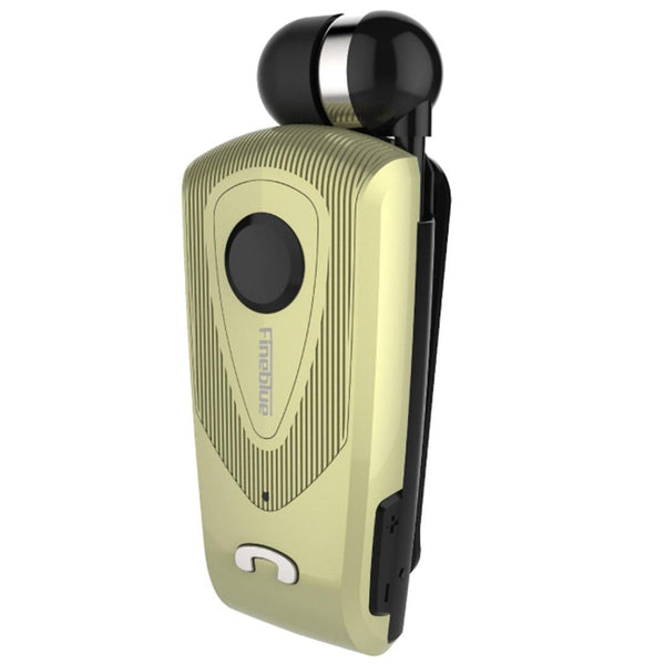 Retractable Bluetooth Headset With Caller Reminder And Anti Theft Vibration Headsets