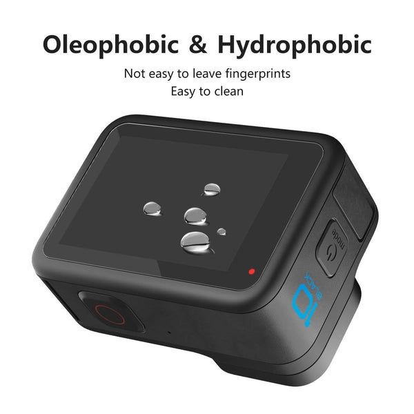 Hat Prince Tempered Glass Screen Protector For Gopro Hero 10 0.2 Millimetre Camera Screen Protectors