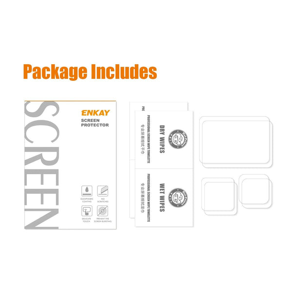 Enkay Hat Prince Tempered Glass Screen Protector For Gopro Hero 10 Camera Screen Protectors