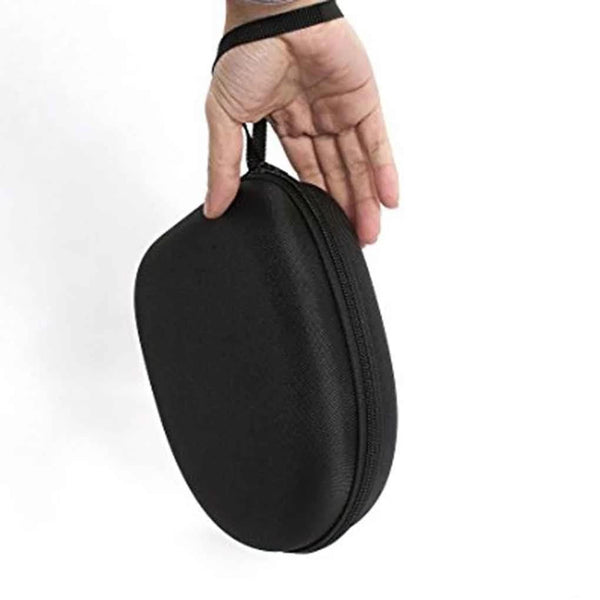 Round Zippered Headphone Storage Bag Portable And Compact Accessory Headphone Accessories