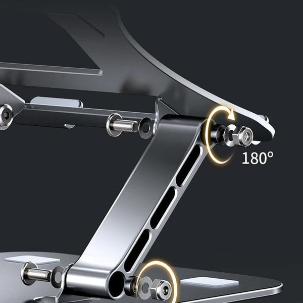 Aluminium Laptop Stand For Ergonomic Use And Stability Stands Holders & Car Mounts