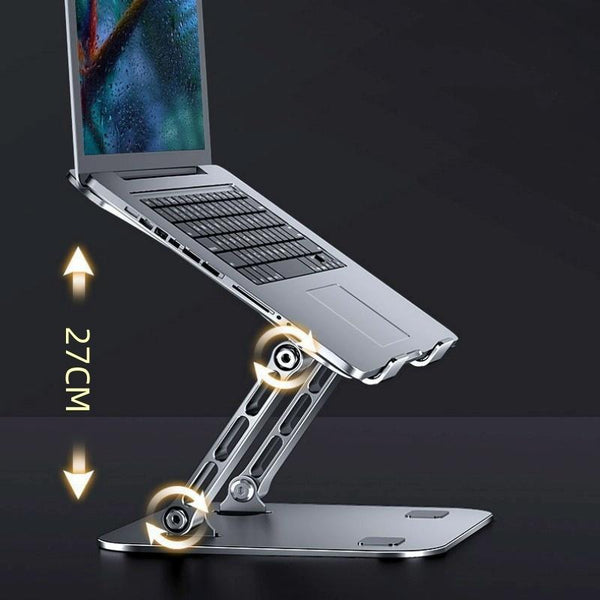Aluminium Laptop Stand For Ergonomic Use And Stability Stands Holders & Car Mounts