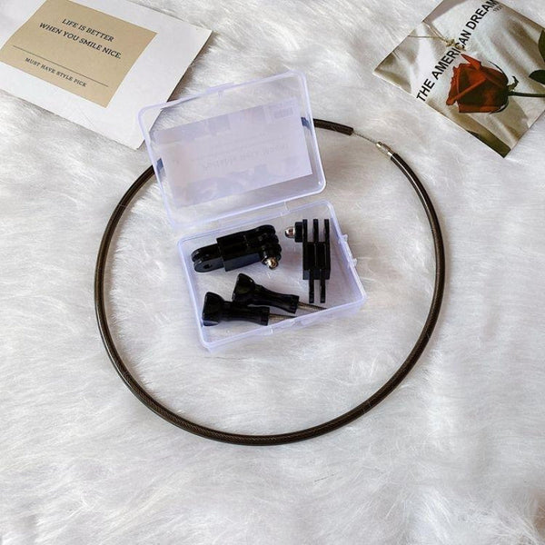 Flexible Neck Mount For Action Cameras And Smartphones With Design Tripod Mount Accessories