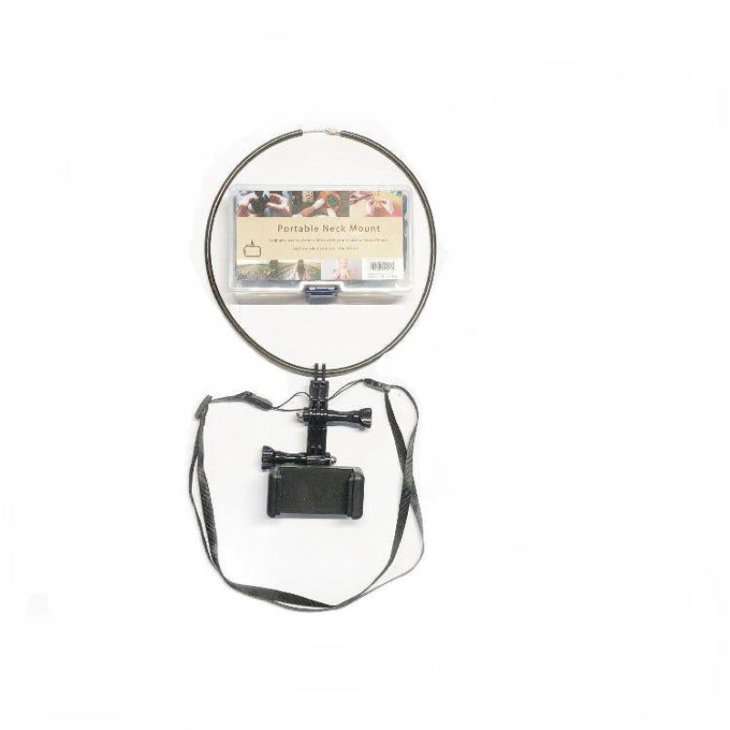 Flexible Neck Mount For Action Cameras And Smartphones With Design Tripod Mount Accessories