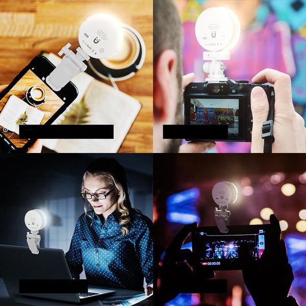 Mini Led Clip On Selfie Fill Light For Phones Portable Lighting Tool Selfie Lights