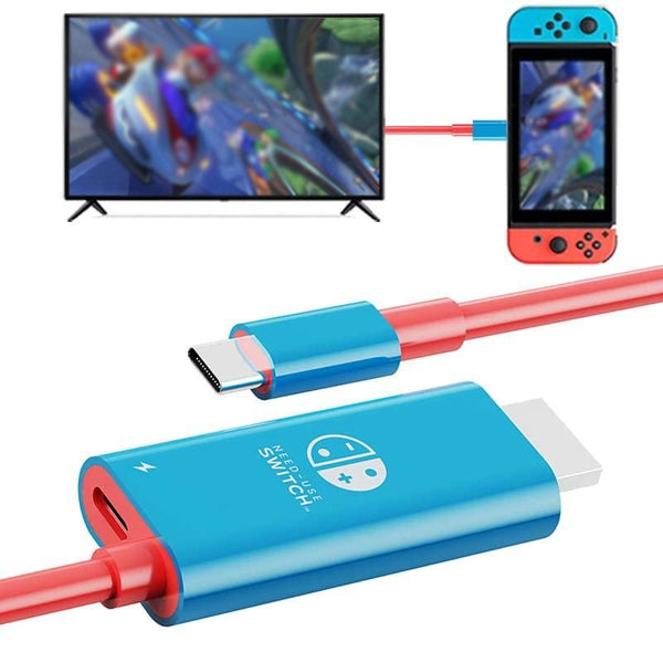 6.6 Foot Type C To Hdmi Cable For 4K Television And Nintendo Switch Cables & Adapters