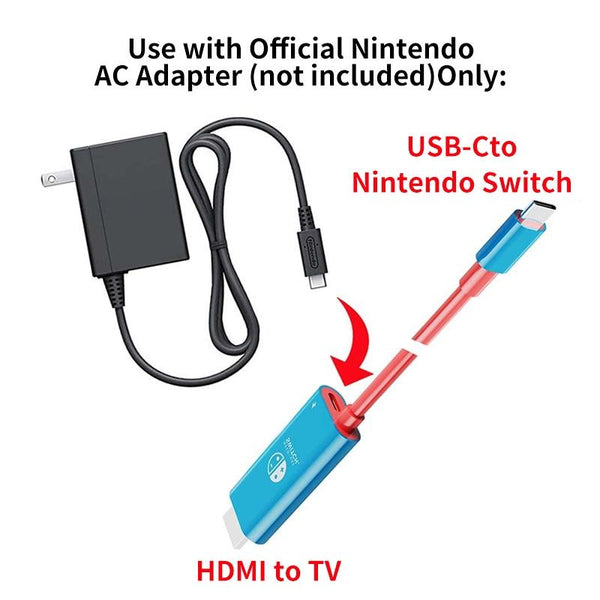 6.6 Foot Type C To Hdmi Cable For 4K Television And Nintendo Switch Cables & Adapters
