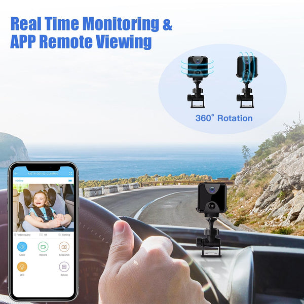 Wireless Wifi Security Camera For Home Surveillance With Night Vision And Remote Access Security Cameras