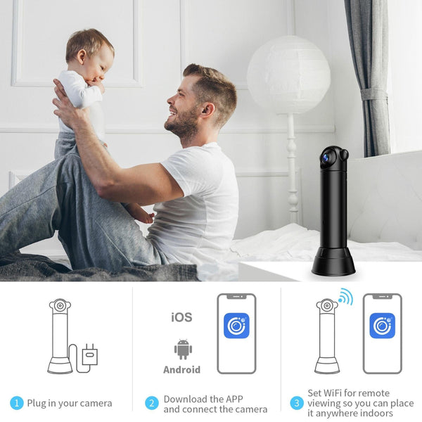 Mini Infrared Camera With Remote For Home Security Security Cameras