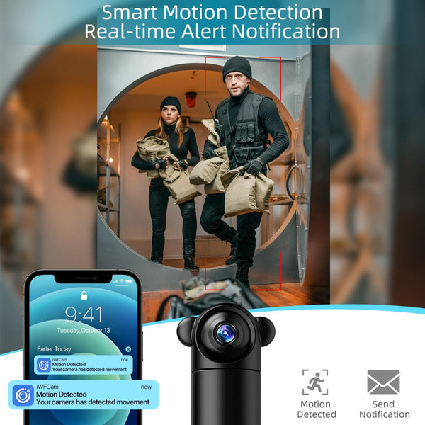 Mini Infrared Camera With Remote For Home Security Security Cameras
