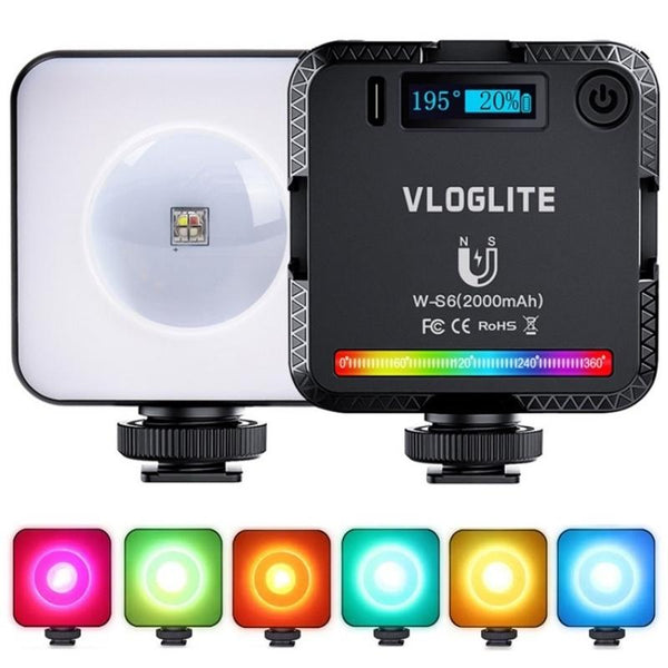 Mini Magnetic Rgb Led Camera Light For Sunset Photography And Video Applications Other Lighting & Studio