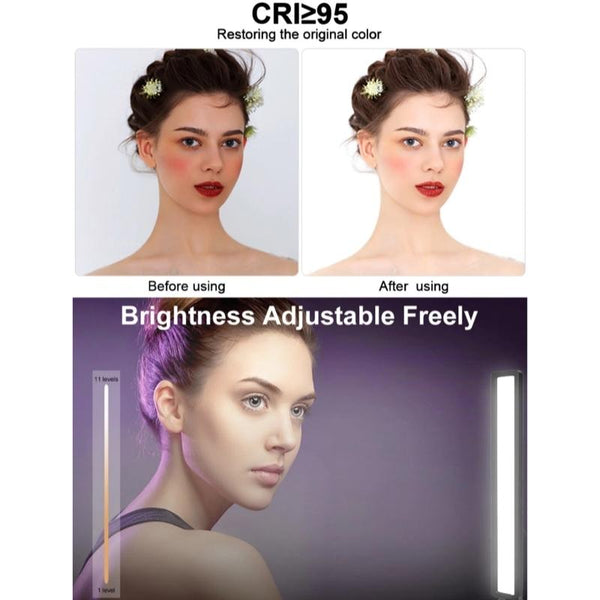 Led Webcam Light With Tripod For Video Conferencing And Streaming Lighting Other Lighting & Studio