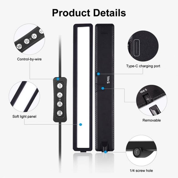 Led Webcam Light With Tripod For Video Conferencing And Streaming Lighting Other Lighting & Studio