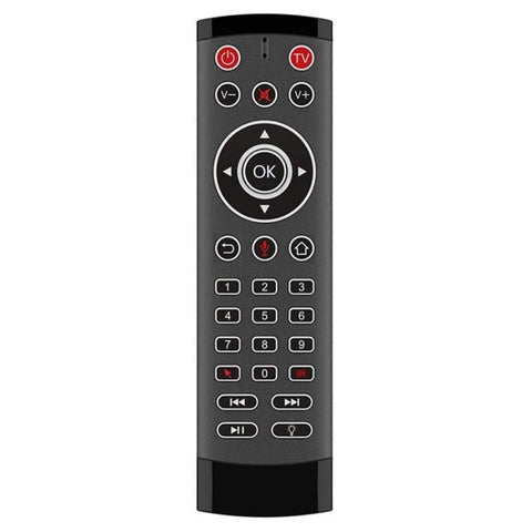 Smart Wireless Air Mouse With Ir Learning And Backlight Control Features Remote Controls