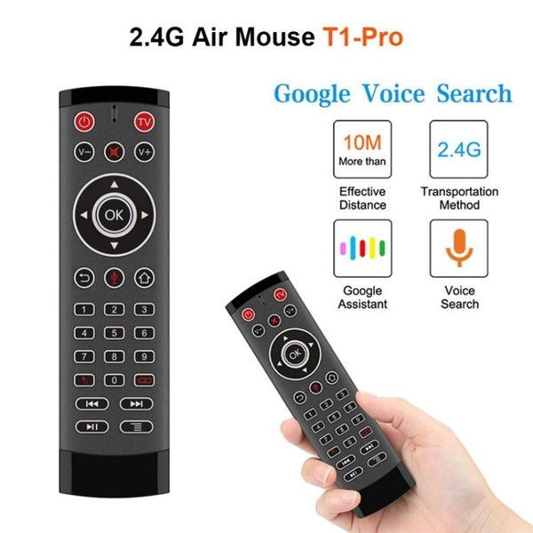 Smart Remote Control For Android Television With Microphone Air Mouse Function Remote Controls