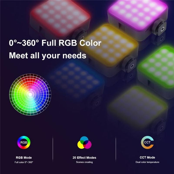 Mini Rgb Selfie Light For Mobile Photography And Video Streaming Selfie Lights
