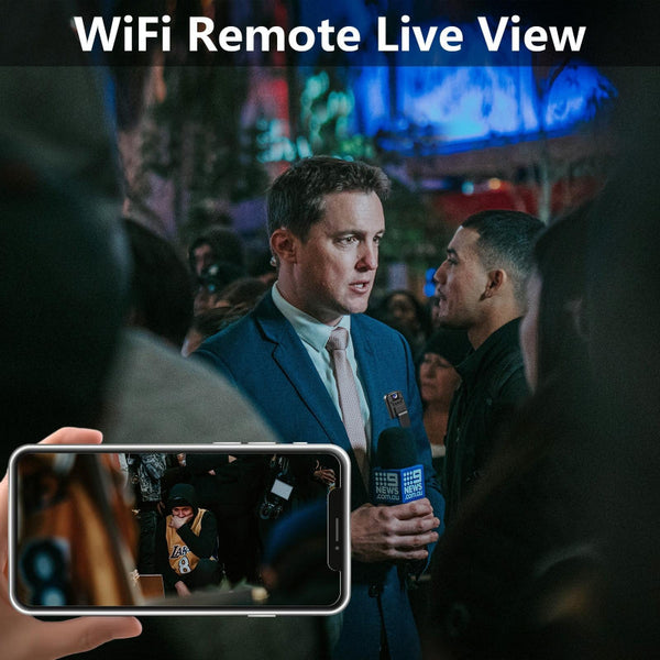 1080P Hd Night Wifi Vision Camera For Outdoor Sports And Conference Video Recording Digital Cameras