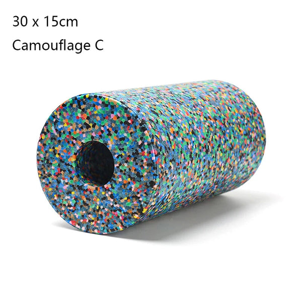 Pilates Foam Roller High Density Fitness Yoga Column Physical Therapy Relieve Pain And Exercise Muscle Massage Camouflage Foam Rollers