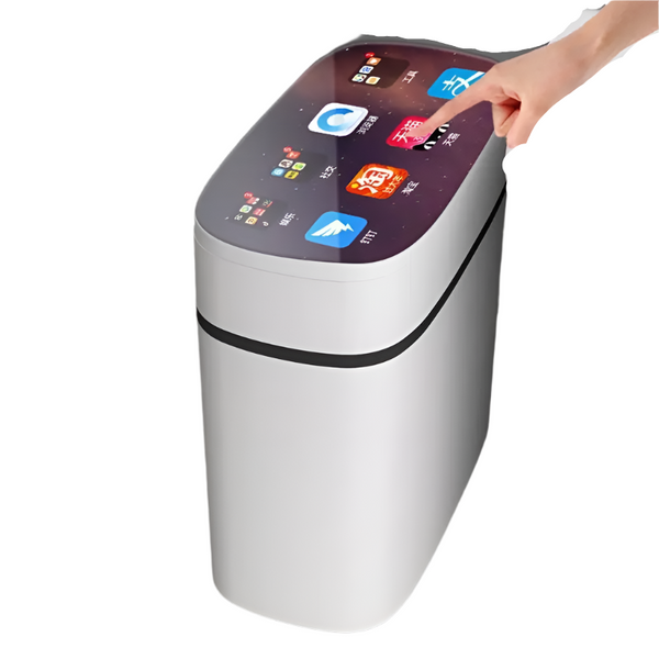 Automatic Smart Trash Can Inductive Household Versatile New Living Room Light Luxury Electric Toilet Sanitary Bucket Rubbish Bins