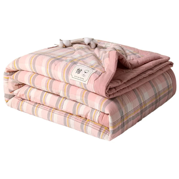 Bed Summer Cooling Quilt Queen King Size Soft Skin Friendly Thin Comforter Blankets