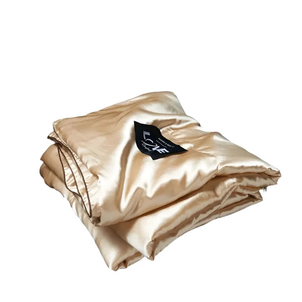 4 Styles Silky Cooling Blanket Thin Quilt Smooth Comforter Bed Cover

< Blankets