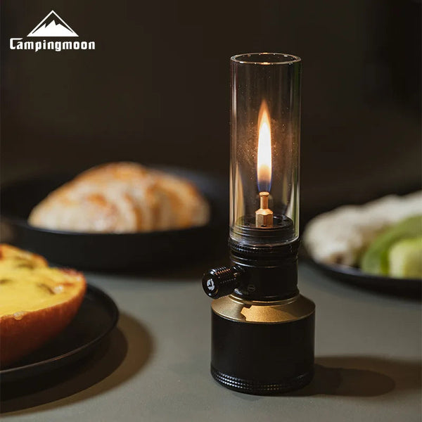 Campingmoon Atmosphere Candle Light Set Equipped With Inflatable Aluminum Outdoor And Barbecue Other Camp Lighting