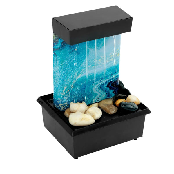 Tabletop Fountain Decor Water Landscape Ornament Attract Wealth Relax Zen Meditation Sculptures & Figurines