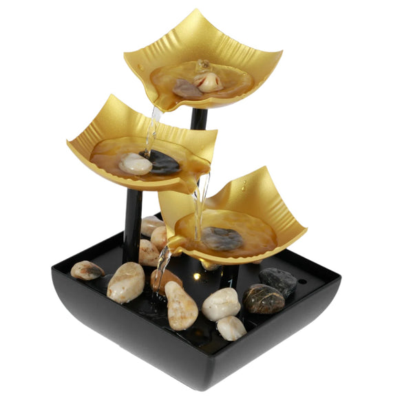Tabletop Fountain Decor Water Landscape Ornament Attract Wealth Relax Zen Meditation Sculptures & Figurines