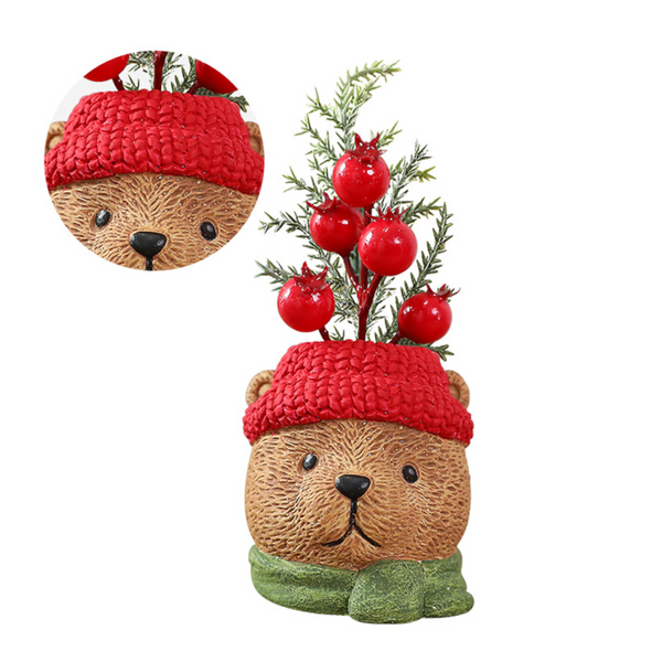 Santa Claus Snowman Resin Christmas Decoration Figurines Elf Dolls Ornament Display Items Wholesale Seasonal Decorations