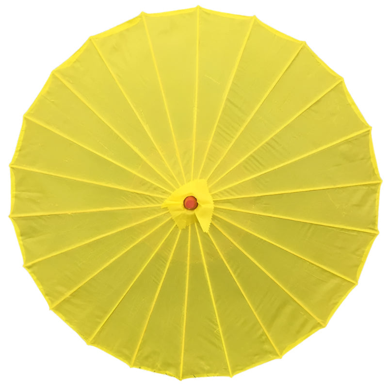 Chinese Colored Fabric Umbrella White Pink Parasols Traditional Dance Japanese Silk Props Umbrellas