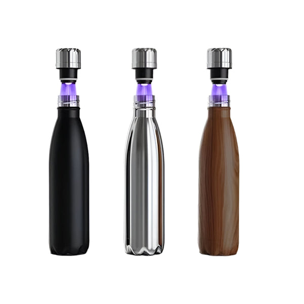 Smart Water Bottle Uv Self Cleaning Digital Thermal Cup Drink Reminder Stainless Steel Thermos With Temperature Display Water Bottles & Vacuum Flasks