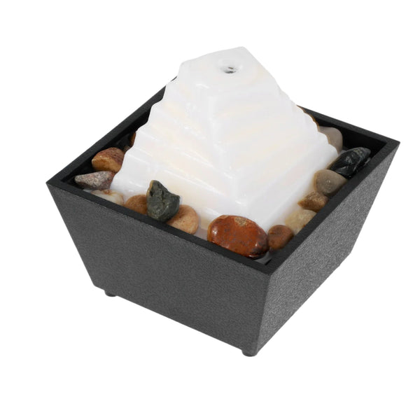 Tabletop Fountain Decor Water Landscape Ornament Attract Wealth Relax Zen Meditation Sculptures & Figurines