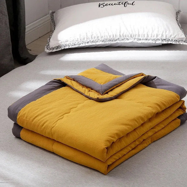 Summer Cooler Quilt For Children And Adults Thin Air Conditioned Soft Blanket

< Blankets