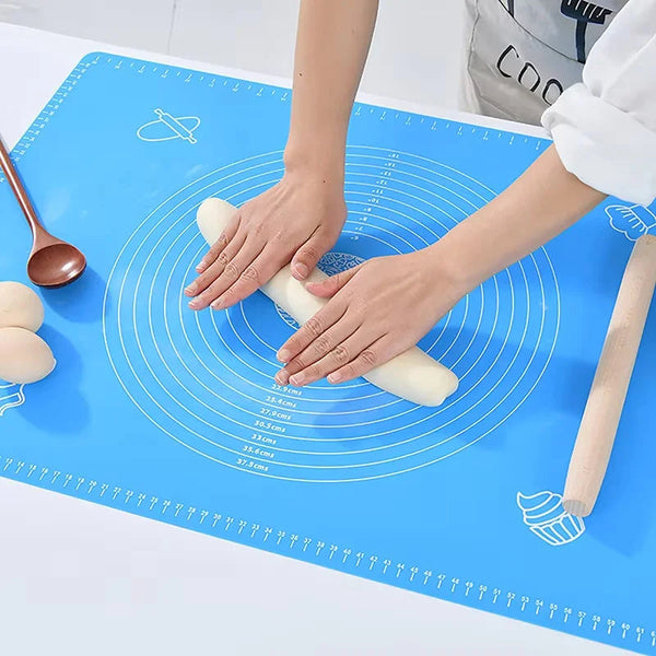 Silicone Non Stick Rolling Mat Pastry Non Slip Kitchen Tools For Making Cakes Other Baking Accessories