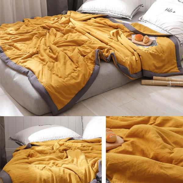 Summer Cooler Quilt For Children And Adults Thin Air Conditioned Soft Blanket

< Blankets