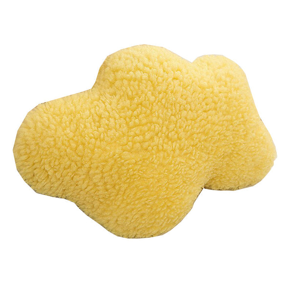 Plush Yellow Cloud Shape Stuffed Soft Pillow Seat Cushion For Decor Cushions & Decorative Pillows