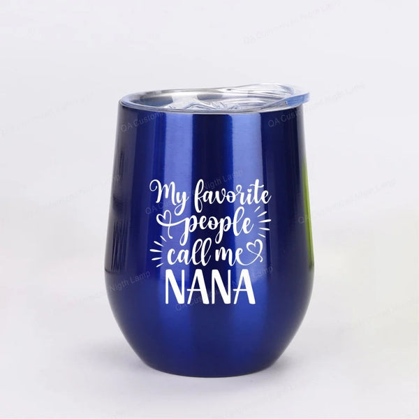 Personalized Love Heart Wine Tumbler Themed Customized Name Gift For Couples Unique Engagement Valentine's Day Vacuum Flasks & Mugs