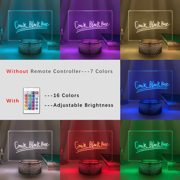 Note Board Creative Led Night Light Usb Message Holiday With Pen Gift For Children Girlfriend Decoration Lamp Night Lights