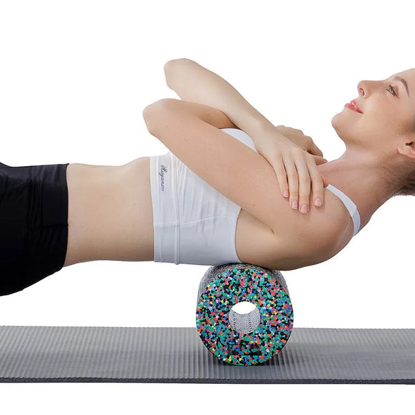 Pilates Foam Roller High Density Fitness Yoga Column Physical Therapy Relieve Pain And Exercise Muscle Massage Camouflage Foam Rollers