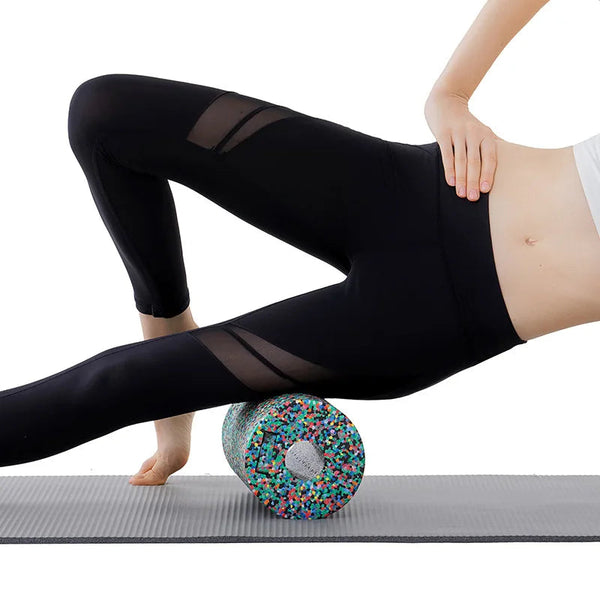 Pilates Foam Roller High Density Fitness Yoga Column Physical Therapy Relieve Pain And Exercise Muscle Massage Camouflage Foam Rollers