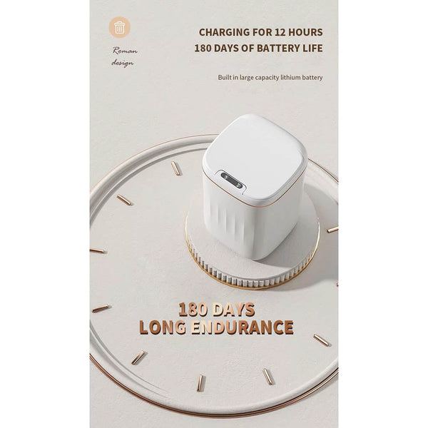 24L Smart Sensor Trash Can Bathroom Electronic Garbage Bucket Automatic Intelligent Dustbin For Kitchen Toilet Wastebaske Rubbish Bins