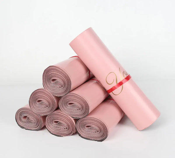 Pink Poly Express Mailing Pouch Clothing Opaque Courier Parcel Bag Other Envelopes & Mailers