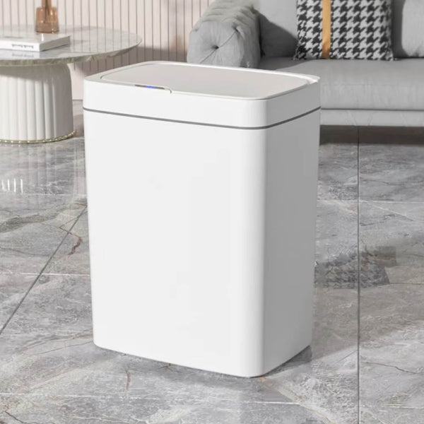 15/18L Smart Sensor Trash Can Waterproof Intelligent Touchless Quiet Auto Motion Rubbish For Kitchen Bathroom Rubbish Bins