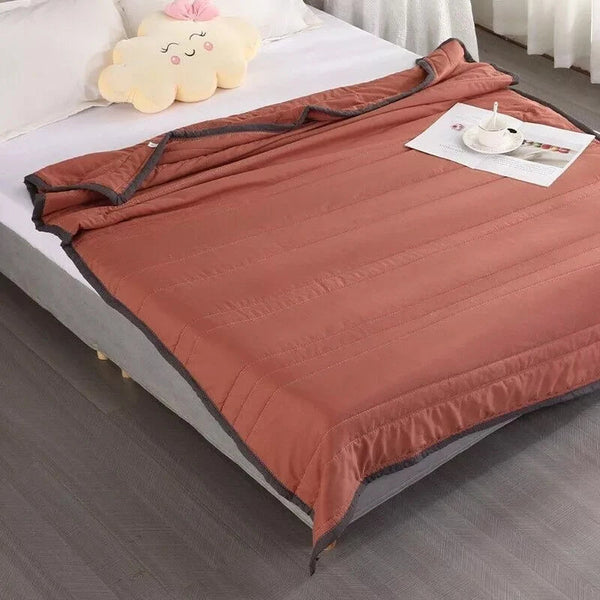 Summer Cooler Quilt For Children And Adults Thin Air Conditioned Soft Blanket

< Blankets